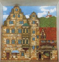 Bastelbogen aus Bamberg: Alte Hofhaltung